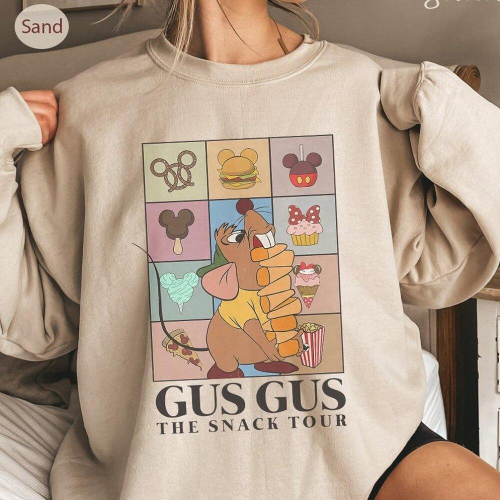 Funny Gus Gus The Snack Tour, Cinderella Gus Sweatshirt